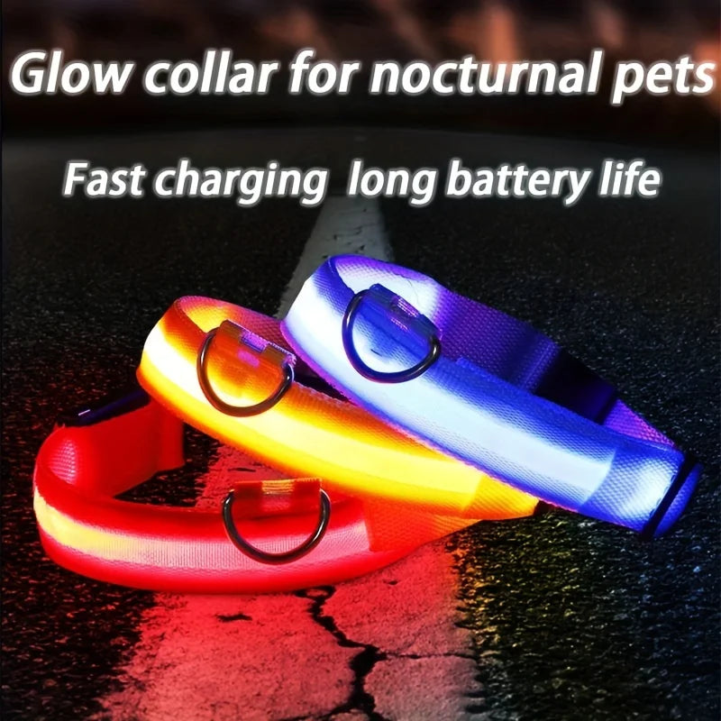 LED Flashing Dog Collar