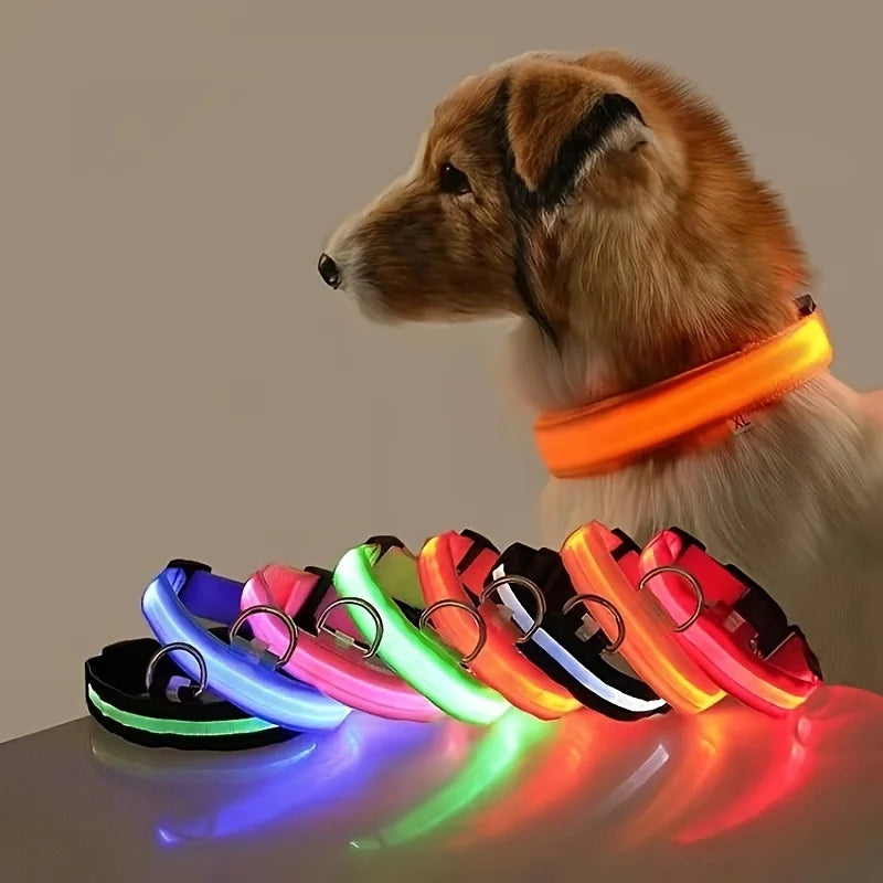LED Flashing Dog Collar