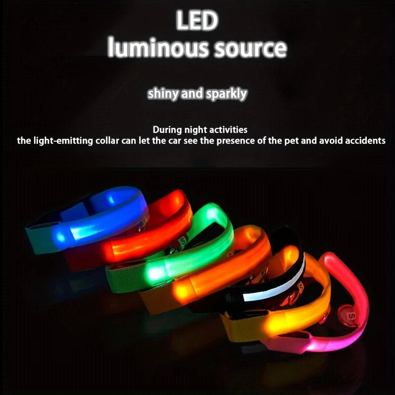 LED Flashing Dog Collar